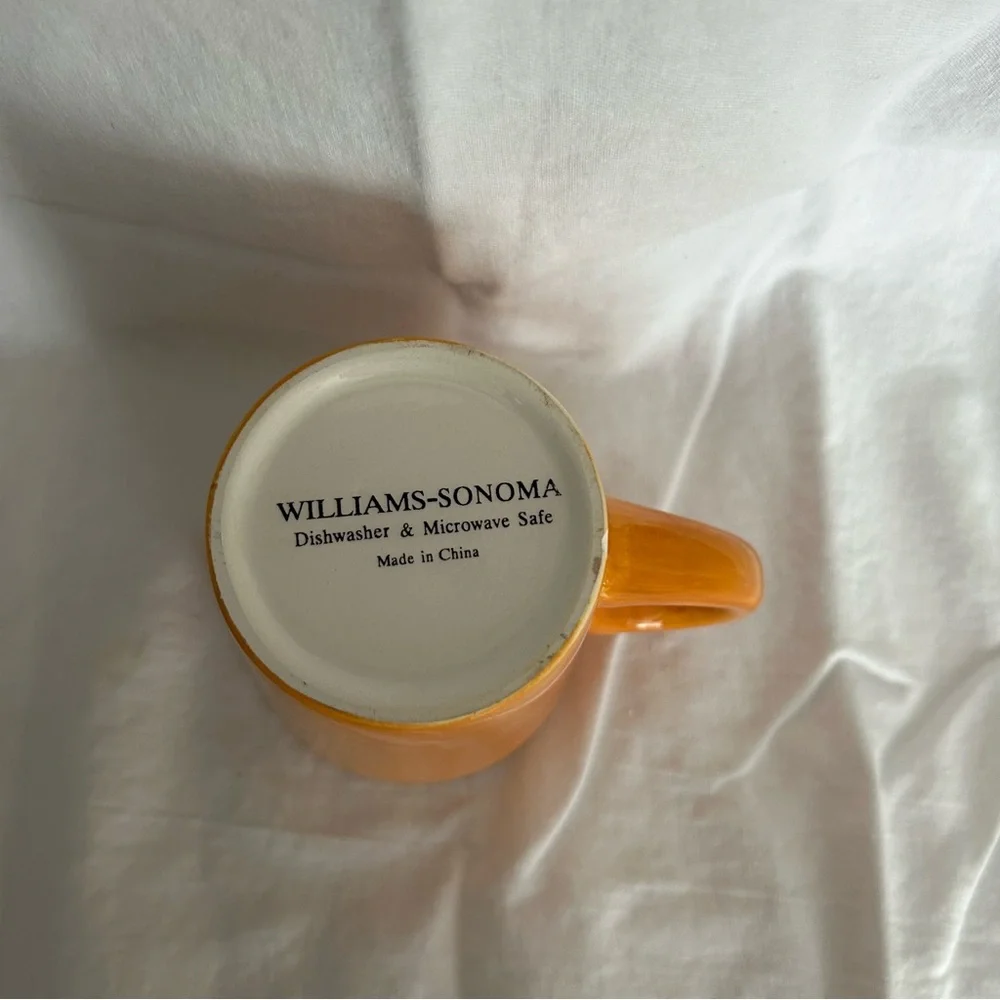 Williams Sonoma orange halloween